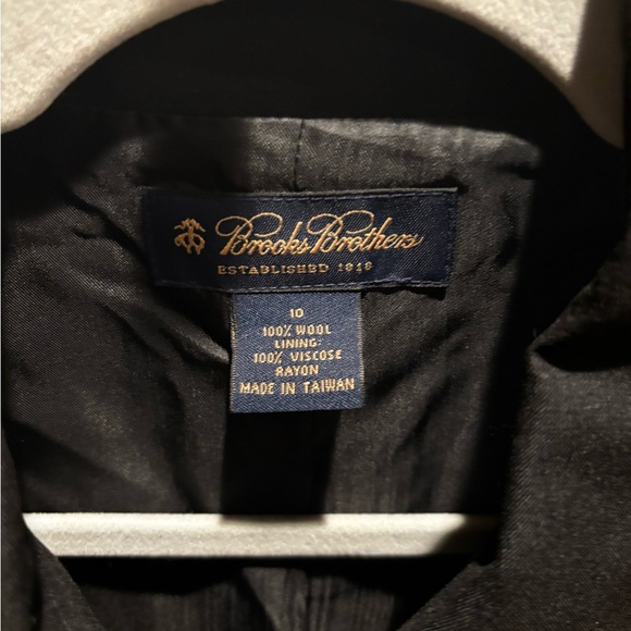 Brooks Brothers Womens Classic Black Wool Jacket - Picture 3 of 5